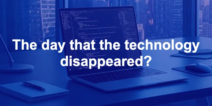 The day that the technology disappeared?